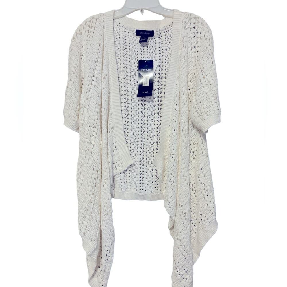 Karen Kane Crocheted Kimono NWT
